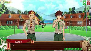 Friends Camp Path 2 Episode 45 Cleans Up with Russian Hentai Anime Voiceover.