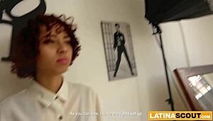 Tiny Latina 18+ Audition Anal Pounded Hard