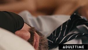 lexi luna sneaks stepson fuck for wild orgasm while hubby sits helpless nearby