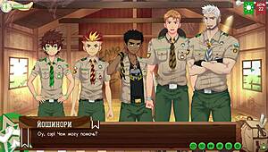 Friends Camp Path 2 Episode 45 Cleans Up with Russian Hentai Anime Voiceover.