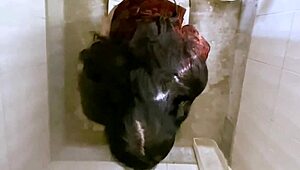 Desi Bhabhi's Full Toilet Peeing Video Captured Up Close