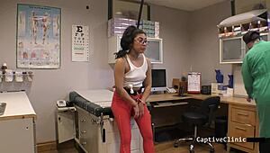 strangers jasmine rose nurse in latex gloves deepthroats patient cock in hospital pov