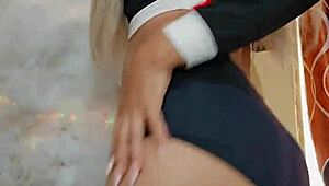 Hey 😍 this gorgeous trans babe is doing the hottest things ever! 🔥 Who's joining? 💦