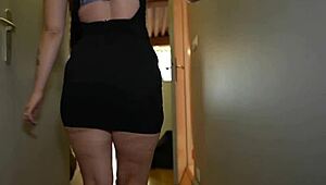 Khalamita Cheats Hard! Fat Teen Takes Monster BBC in Secret 3some While BF Cooks!