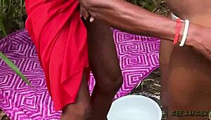 whoa, nixie’s curvy ebony doc with huge tits rips clothes for wet pussy doggystyle pounding 💦🍑