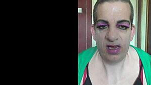 Shy Bisexual Crossdresser Sucks and Fucks Offered Cock Deepthroat Homemade