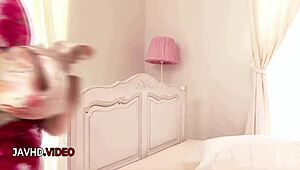 hey, watch this hot japanese milf slurp cock before diving into wild group orgy creampie chaos with cosplay costumes