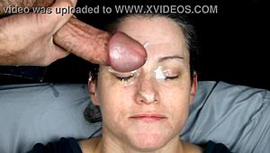 dirty dees takes massive facials in this homemade cumshot compilation with huge loads