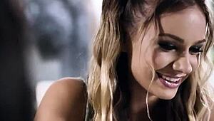 Stepdad's Taboo Thrill: Student Licks Stepdaughter Hungrily