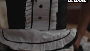 hot maid, ready for that big dick homeowner's perfect pounding treatment?