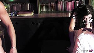 Rough foursome pounds two big tits sluts with monster cocks