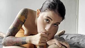 Coworker Blonde Swallows Huge Cum Load In Dorm Blowjob!