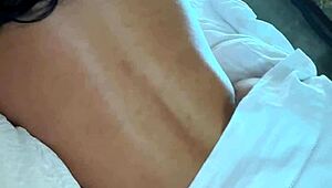 hot asian babe shows off big ass fucking bbc boyfriend in glass house