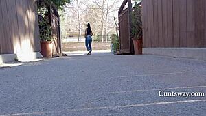 officer penny's steamy lesbian lick with dana