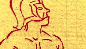 Vintage erotic illustrations tease antique fantasies