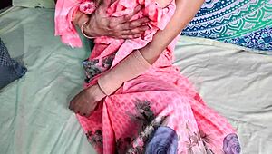 horny indian mistress rides cock hard. bent over doggystyle pounding follows