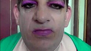 Shy Bisexual Crossdresser Sucks and Fucks Offered Cock Deepthroat Homemade