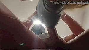 blonde pigtails milf deepthroats cock swallows cum 😍🍆