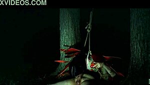 little 18yo anal bug lily thot crawls mud bound spanked rough outdoor submission