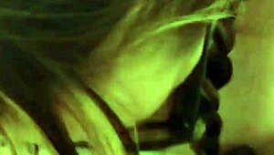 Oops my voice too loud she blows me deep in glasses on knees spitting gagging sloppy closeup