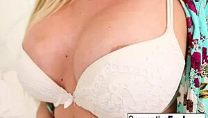 Samantha Foot Stocking Fetish Solo Play