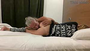 i wake wifes friend, tongue her til she cums twice then dick seals it