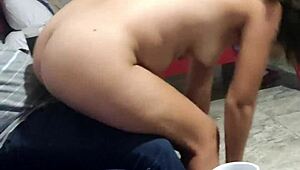 Latina, you shaking that naked ass in the motel turns me on so much?