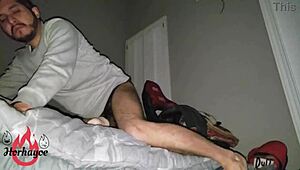 Intense homemade fleshlight session brings pure satisfaction