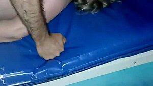 Bound French Maid Slave Chained and Face-Fucked Hard by Strangers in Delta B Outdoor BDSM