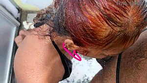 oh nilmini sheron bathroom blowjob leadin to wild pussy fuck n her big ass bouncin sexy