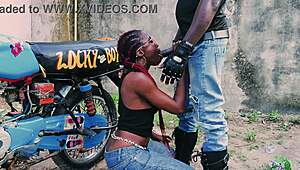 standing on bike i fuck petite biker hard...