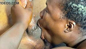 Hey, did you see that slutty stepmom almost caught gulping stepdaughter's boyfriend's huge black cock?