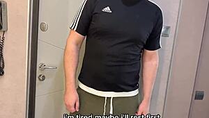 Stepmom mistakes stepson for husband and rides his cock to deepthroat cum in mouth finish