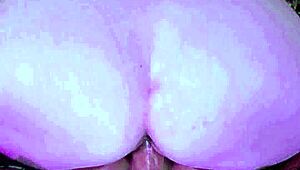 dildo riding black nylons ends with cum on feet