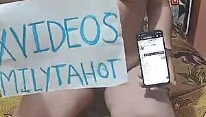 big ass exhibitionist flashes in handcuffs