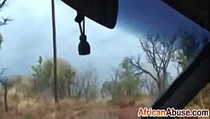 Why This Cute African Ebony Deepthroats Huge Cock In Backseat So Well?