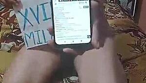 big ass exhibitionist flashes in handcuffs