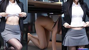 ai korean solo: sfw cutie turns nsfw hot 🔥😏