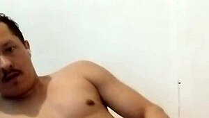 i sneaked into my friend's room and started masturbating hard