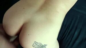 omg i can't believe this cute redhead showed her tits for our hard fuck!!