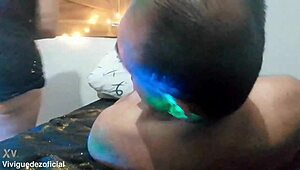 Vivi Guedez Frees Her Natural Tits for Intense Brazilian Blonde Big Cock Putaria Desire