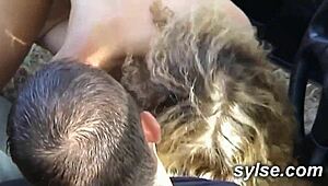 Teens and milfs suck stroke fuck outdoors publicly