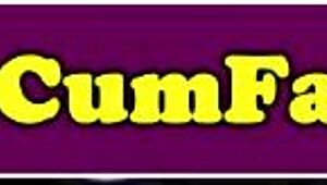 bigtitted babe cheats with bj then takes messy facial cumshot in stockings