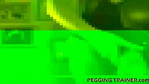 your ass is mine now, feel this big hard strapon stretch and train you deep!!