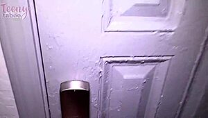 blue-eyed nympho celestina bloom's juicy pussy lips swell in wild threesome creampie