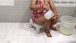 guy catches stepmom bathing alone and forces rough sex on tight asian pussy