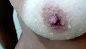 hey, my cuck hubby and slut wife seduce black stud in shower for raw mmf fuck!