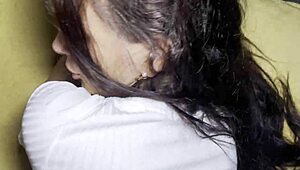 he snuck in and fucked stepsister's tight ass at night