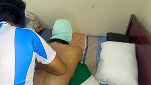 i catch stepmom fingering stepsister then fuck tight teen pussy in front of her