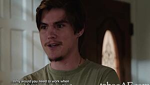 frustrated camgirl tempts stepbro with her untouched allure